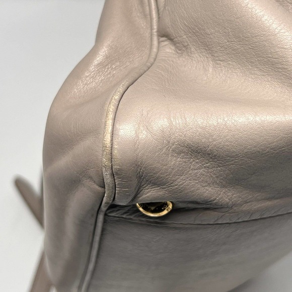 Authentic Prada Hand Bag Satchel Calf Leather 2237218 - Picture 12 of 16